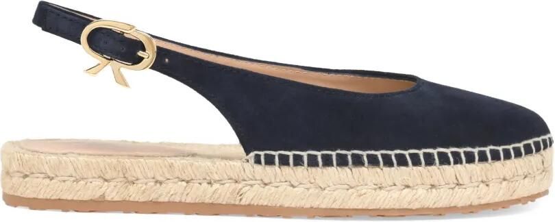 Gianvito Rossi Paz espadrilles met gesp Blauw