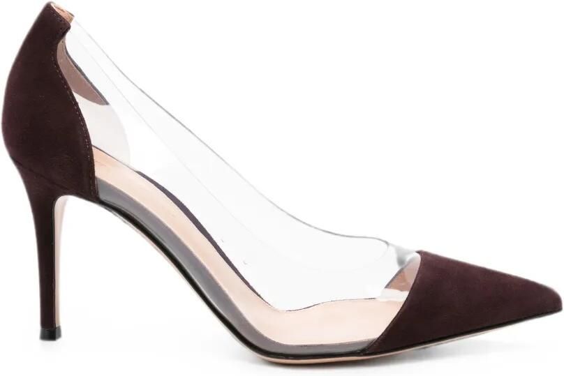 Gianvito Rossi Plexi pumps Wit