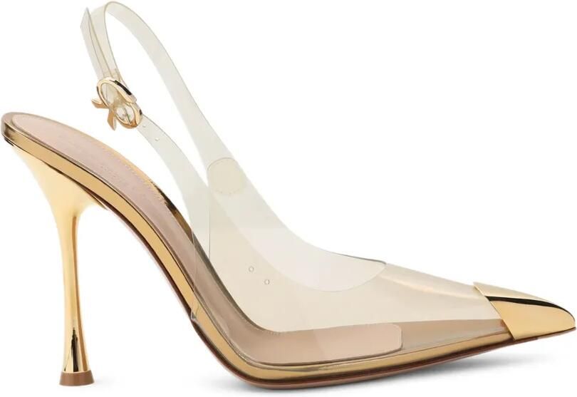 Gianvito Rossi Plexi pumps Wit