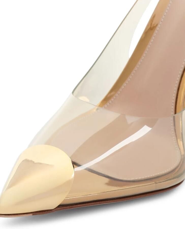 Gianvito Rossi Plexi pumps Wit - Foto 2