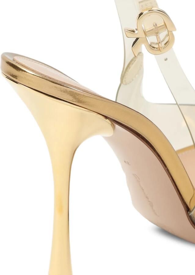 Gianvito Rossi Plexi pumps Wit - Foto 3