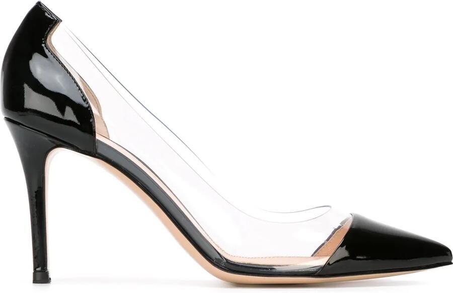 Gianvito Rossi 'Plexi' pumps Zwart