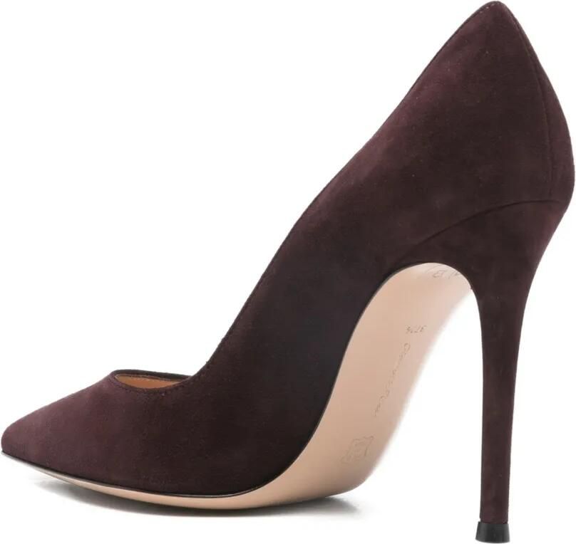 Gianvito Rossi Pumps met puntige neus Bruin - Foto 2