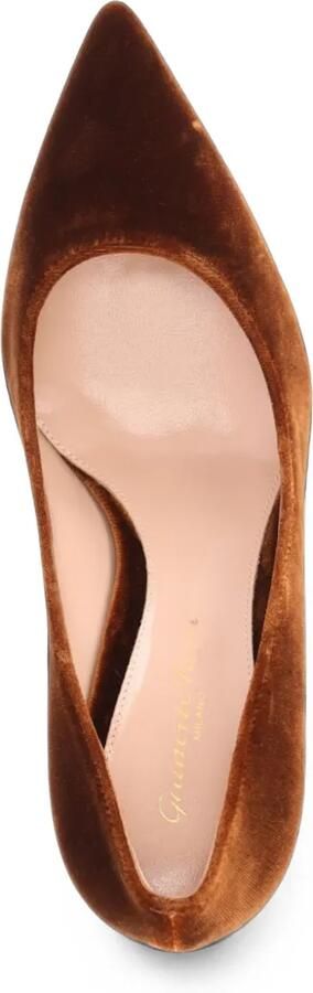 Gianvito Rossi Pumps met puntige neus Bruin - Foto 5