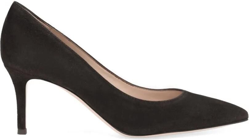 Gianvito Rossi Pumps met spitse neus Zwart
