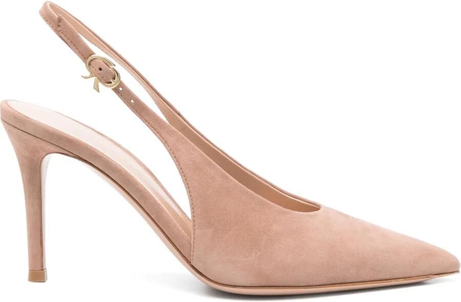 Gianvito Rossi Robbie 80mm pumps Beige