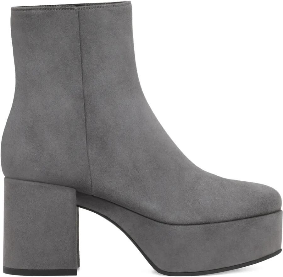 Gianvito Rossi Sally laarzen met plateauzool Grijs