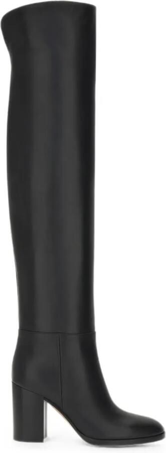 Gianvito Rossi Santiago Cuissard laarzen Zwart