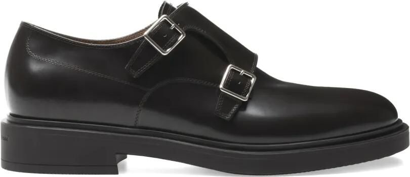 Gianvito Rossi SCOTT leren loafers Bruin
