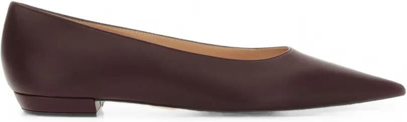 Gianvito Rossi Sofia ballerina's Rood