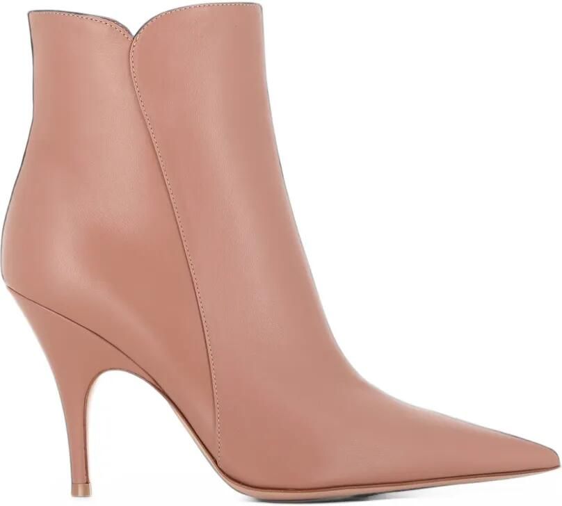 Gianvito Rossi Sofia bootie Roze