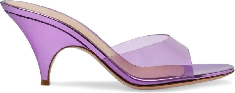 Gianvito Rossi Sofia muiltjes 70 Paars