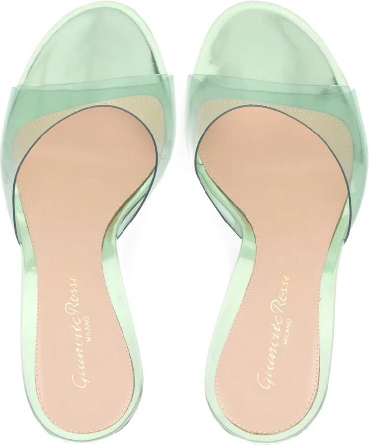 Gianvito Rossi Sofia muiltjes met kegelhak Groen - Foto 2