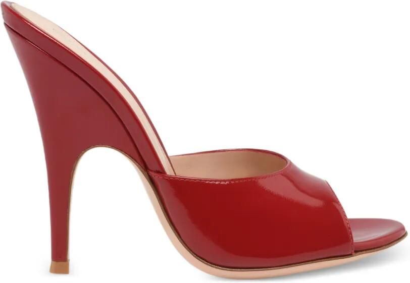 Gianvito Rossi Sofia muiltjes Rood - Foto 4