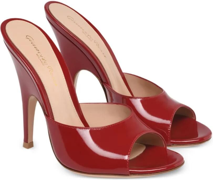 Gianvito Rossi Sofia muiltjes Rood - Foto 3