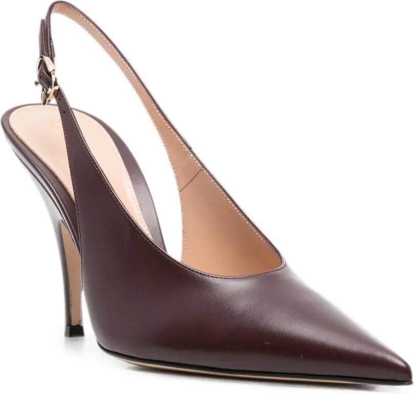 Gianvito Rossi Sofia slingback pumps Rood