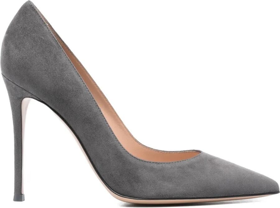 Gianvito Rossi Suède pumps Grijs