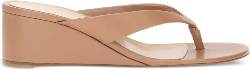 Gianvito Rossi Teensandalen met sleehak Roze
