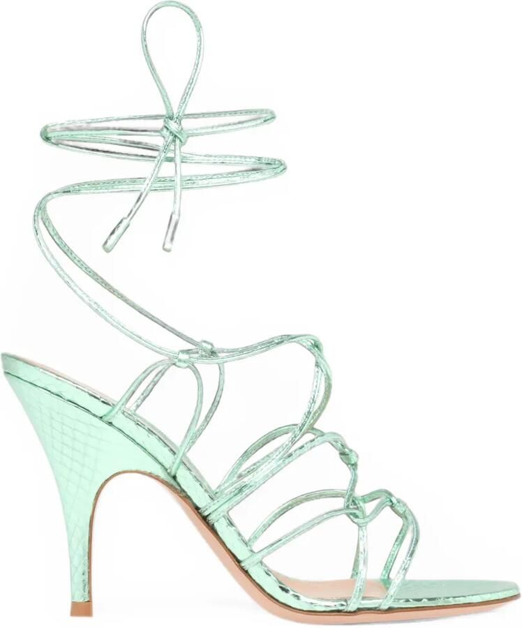 Gianvito Rossi Teti 95 sandalen Groen