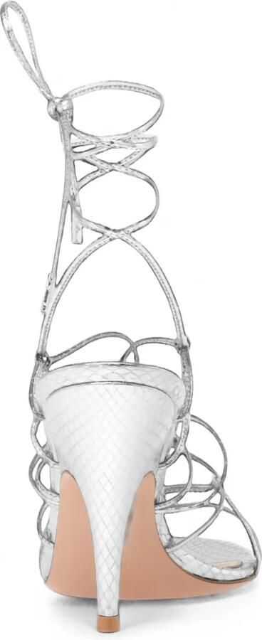 Gianvito Rossi Teti 95 sandalen Zilver - Foto 3
