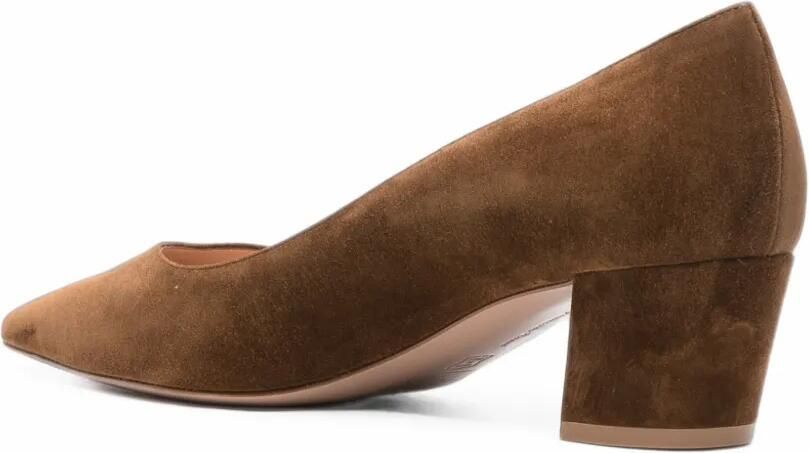 Gianvito Rossi Texas pointed-toe pumps Bruin - Foto 3