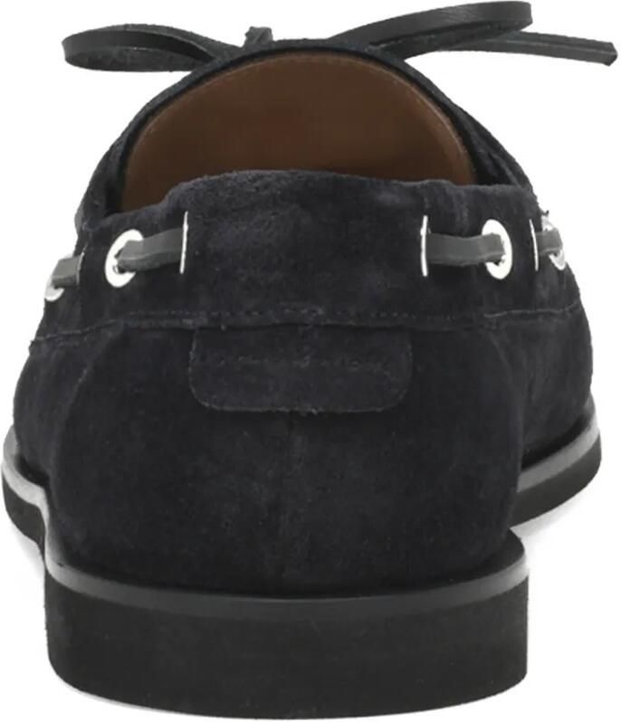 Gianvito Rossi Vandée suède loafers Blauw