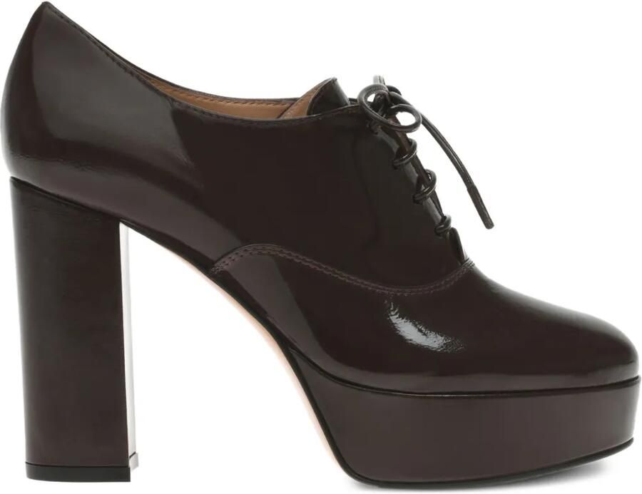 Gianvito Rossi Vicky laarzen met plateauzool Zwart