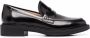 Gianvito Rossi Harris leren loafers Zwart - Thumbnail 1