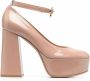 Gianvito Rossi Glanzende pumps Roze - Thumbnail 1