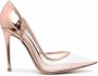 Gianvito Rossi Hortensia pumps verfraaid met kristallen Roze - Thumbnail 1