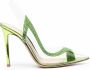 Gianvito Rossi Hortensia slingback pumps Groen - Thumbnail 1