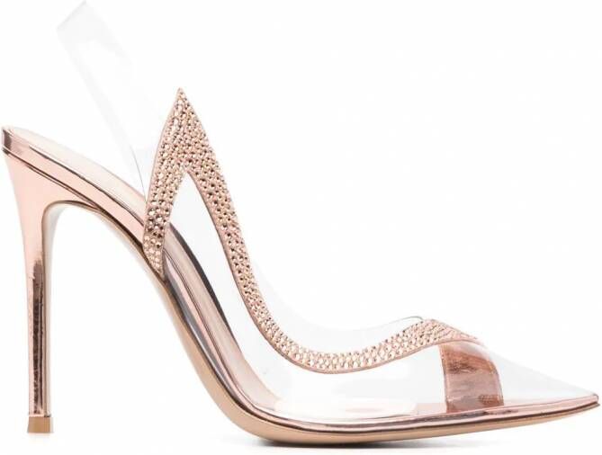 Gianvito Rossi Hortensia stiletto hak Roze