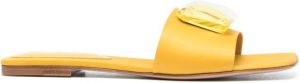Gianvito Rossi Jaipur schoenen verfraaid met kristallen Geel