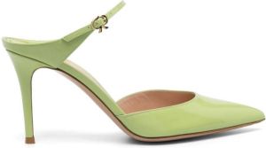 Gianvito Rossi Lakleren sandalen Groen