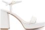 Gianvito Rossi Sandalen met plateauzool Wit - Thumbnail 1