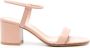 Gianvito Rossi Leren sandalen 65 mm Roze - Thumbnail 1