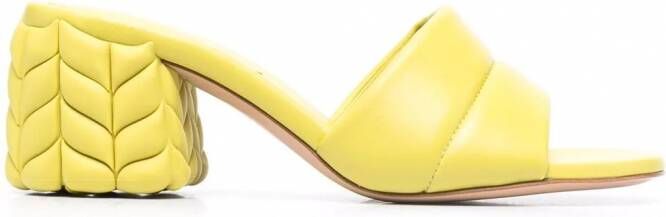 Gianvito Rossi Leren sandalen Groen