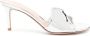Gianvito Rossi Lucrezia 70 mm leren sandalen Zilver - Thumbnail 1