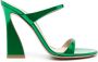 Gianvito Rossi Metallic muiltjes Groen - Thumbnail 1