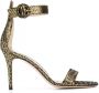 Gianvito Rossi Metallic sandalen Zwart - Thumbnail 1