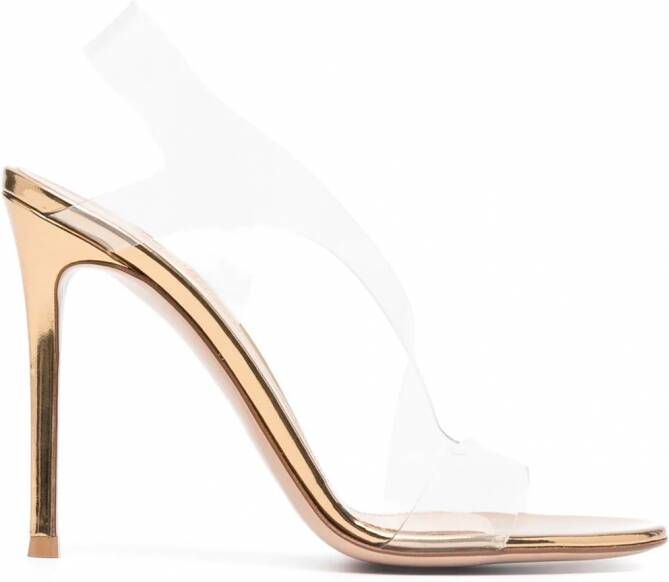 Gianvito Rossi Metropolis sandalen Beige