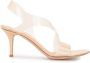 Gianvito Rossi Metropolis slingback sandalen Wit - Thumbnail 1