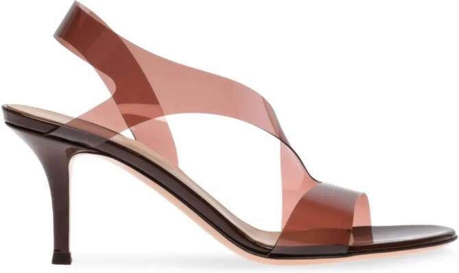 Gianvito Rossi Metropolis stiletto sandalen Bruin