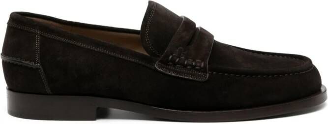 Gianvito Rossi Michael loafers met kwastjes Bruin