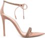 Gianvito Rossi Montecarlo suède sandalen Beige - Thumbnail 1