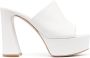 Gianvito Rossi Muiltjes met plateauzool Wit - Thumbnail 1