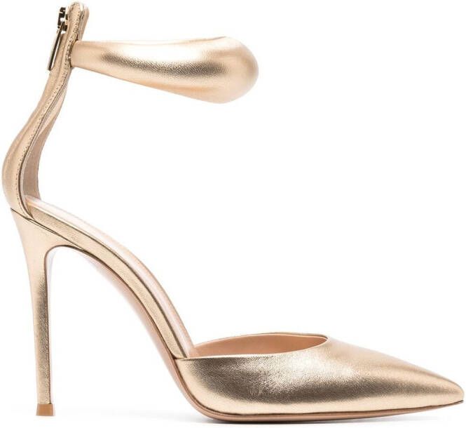 Gianvito Rossi Pumps met hoge hak Beige