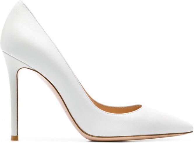 Gianvito Rossi Paris 100 pumps Wit