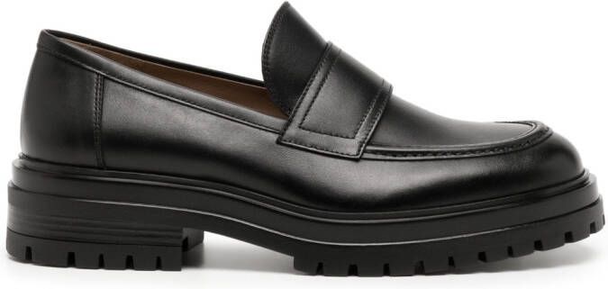 Gianvito Rossi Paul chunky loafers Zwart