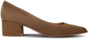 Gianvito Rossi Piper suède pumps Bruin